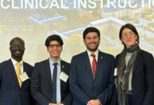 Notre Dame Law School Global Human Rights Clinic Presents Human Rights Pedagogy at Midwest Clinical Conference | News | The Law School