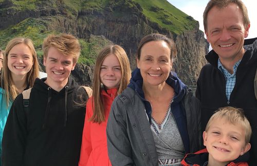 Ethan and his family