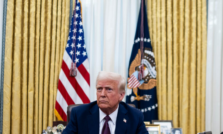 President Trump’s Aggressive Week – The New York Times