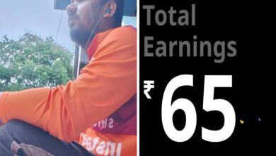 Techie got laid off, became a Swiggy delivery agent, now back in tech job. Shares an inspiring message