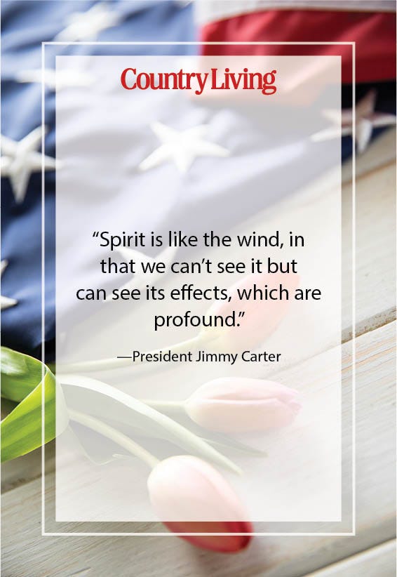 quote from president jimmy carter surrounded by a patriotic background quote from president jimmy carter surrounded by a patriotic background