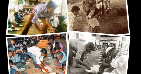 A man who feeds the hungry for free