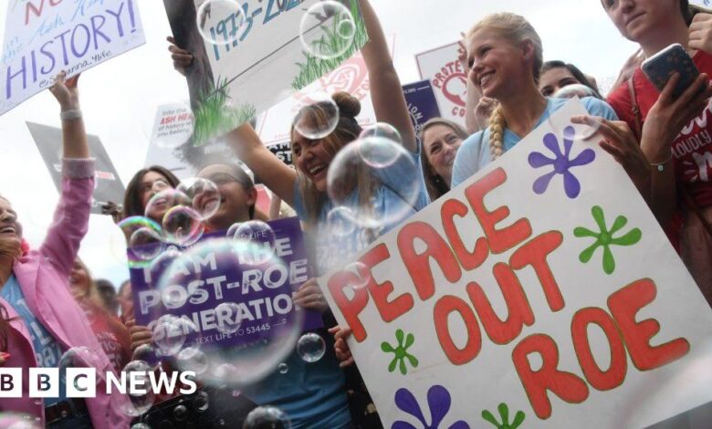 Anti-abortion Gen Z-ers see cause as social justice