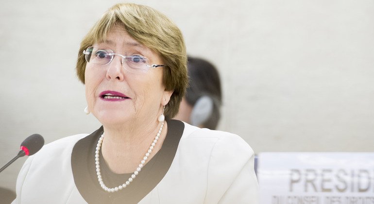 Without tackling ‘gross inequalities’ major issues will go unsolved, warns UN rights chief Bachelet