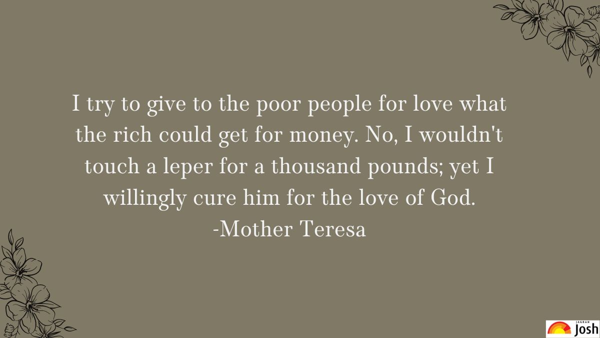 top quotes of mother teresa