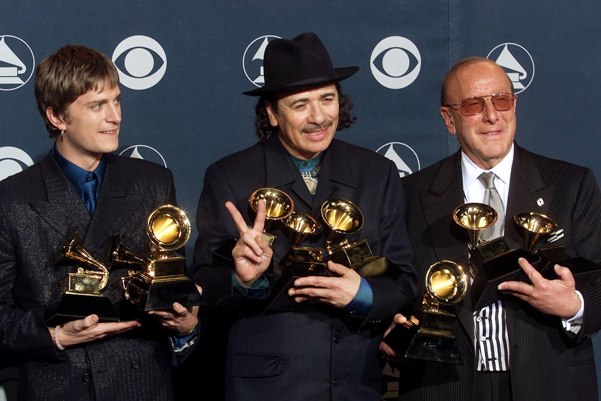 Watch Santana Win Album Of The Year For 'Supernatural' At The 2000 GRAMMYs