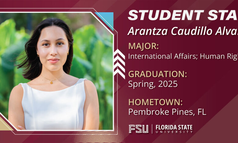 Arantza Caudillo Alvarez  – Florida State University News Arantza Caudillo Alvarez  – Florida State University News
