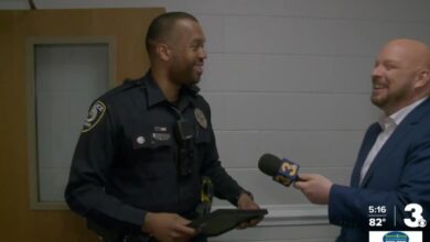Chesapeake police officer recognized for act of kindness