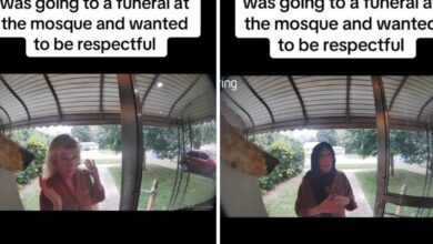Woman has surprised response when asking neighbor about Muslim funeral customs